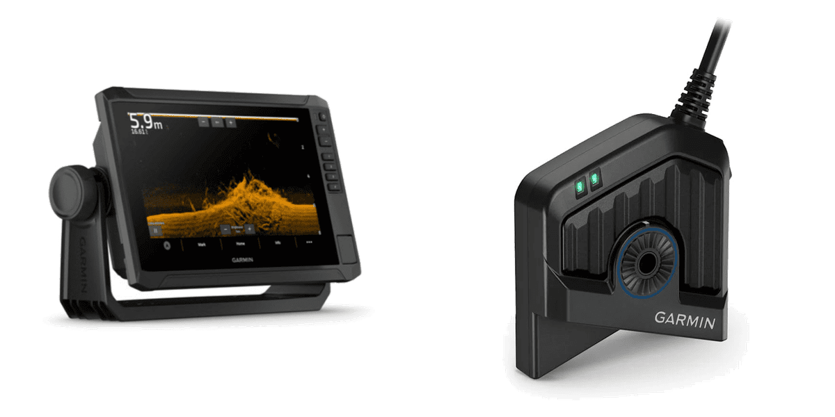 fischfinder, sonar, gps, marine, bildschirm