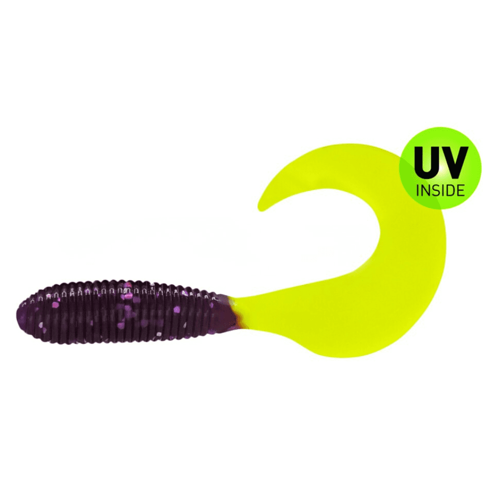 Köder, Schwanz, Gummitail, Gummi-Angeln, UV-Innenlippe