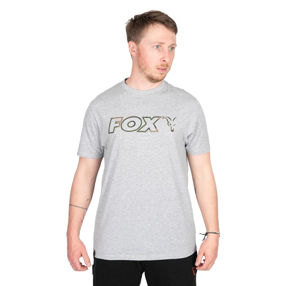 Fox Ltd LW Grey Marl T-Shirt Large