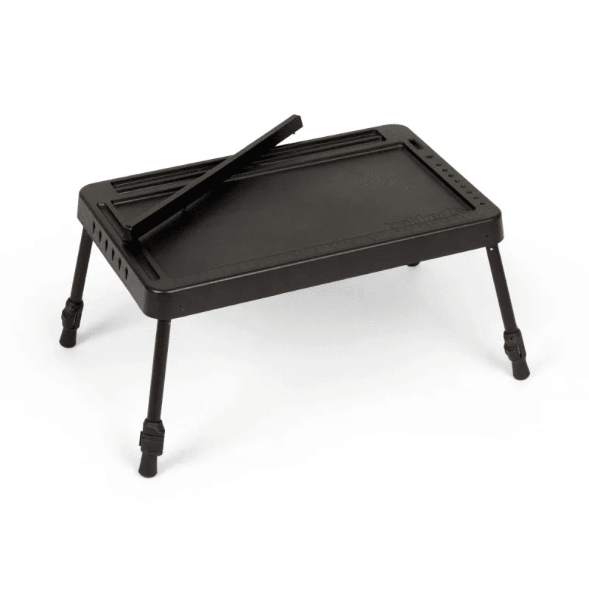 Grillplatte, Campingkocher, verstellbare Beine, schwarz, faltbar