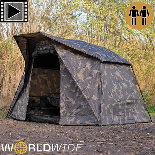 Solar Worldwide Spider 2.0 FS 400x250x185cm, Zelt, Campingzelt, Camouflage, Außenbereich, Tarp-Design