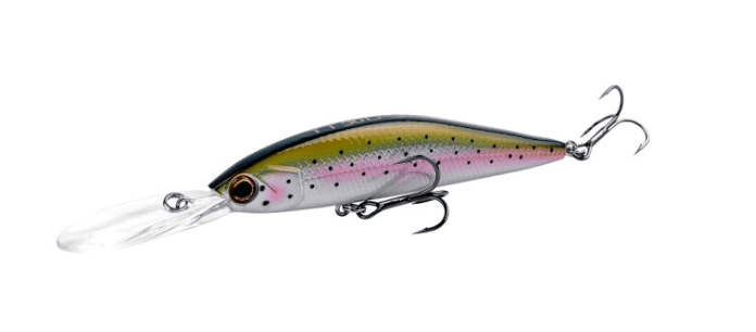 Shimano Yasei Trigger Twitch Deep Running Suspending 9cm 12g Regenbogenforelle