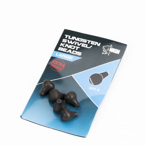 T8717 Nash Tungsten Swivel/knot Bead Large