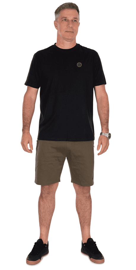 Fox Collection Jogger Shorts Green L, T-Shirt, Schwarz, Shorts, Khaki, Casual
