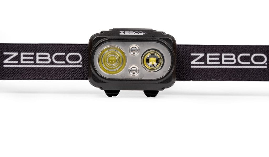 Kopfleuchte, Kopfbandlampe, Nachtaktiv, LED-Lampe, Zebco