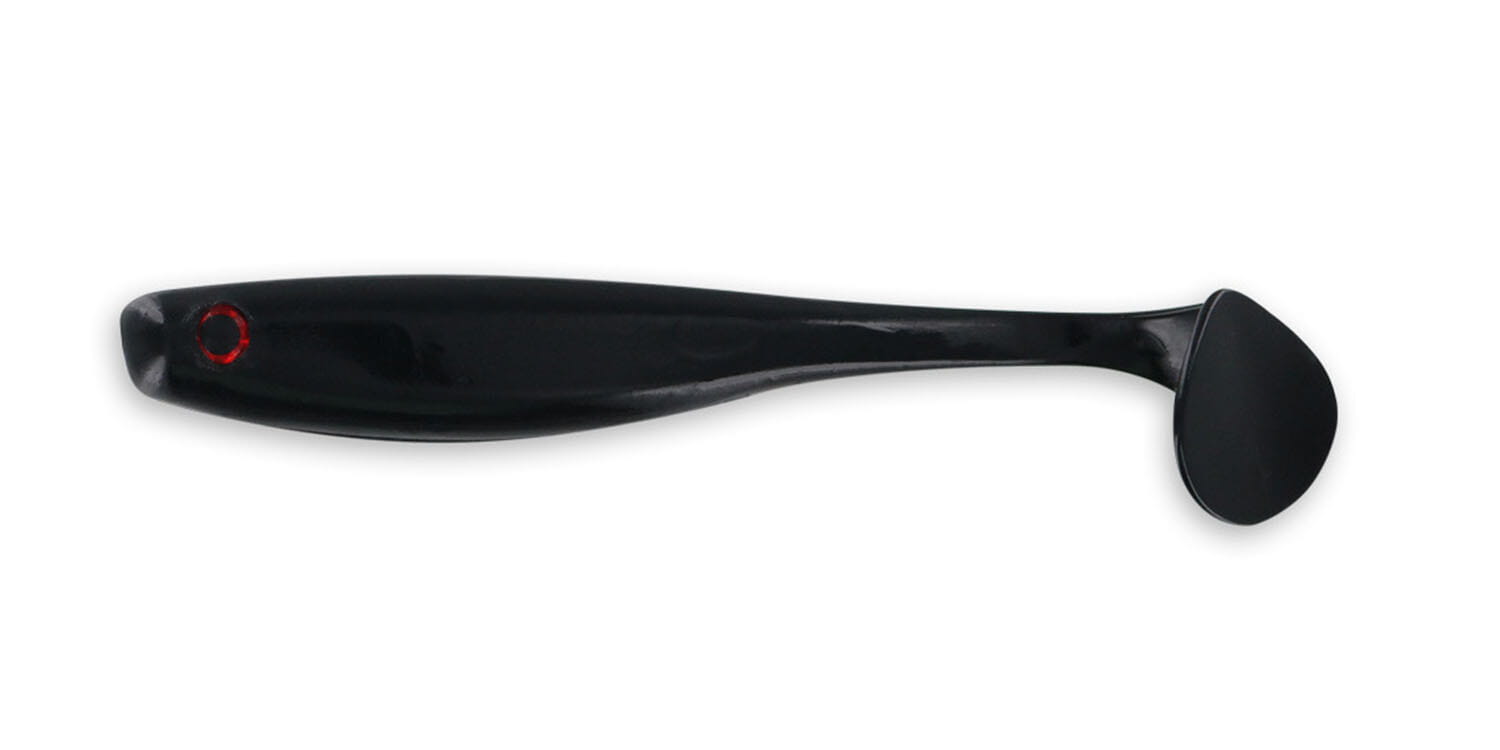 SX Suicide Shad 13 cm (5") Negru 4 buc Besteck, Löffel