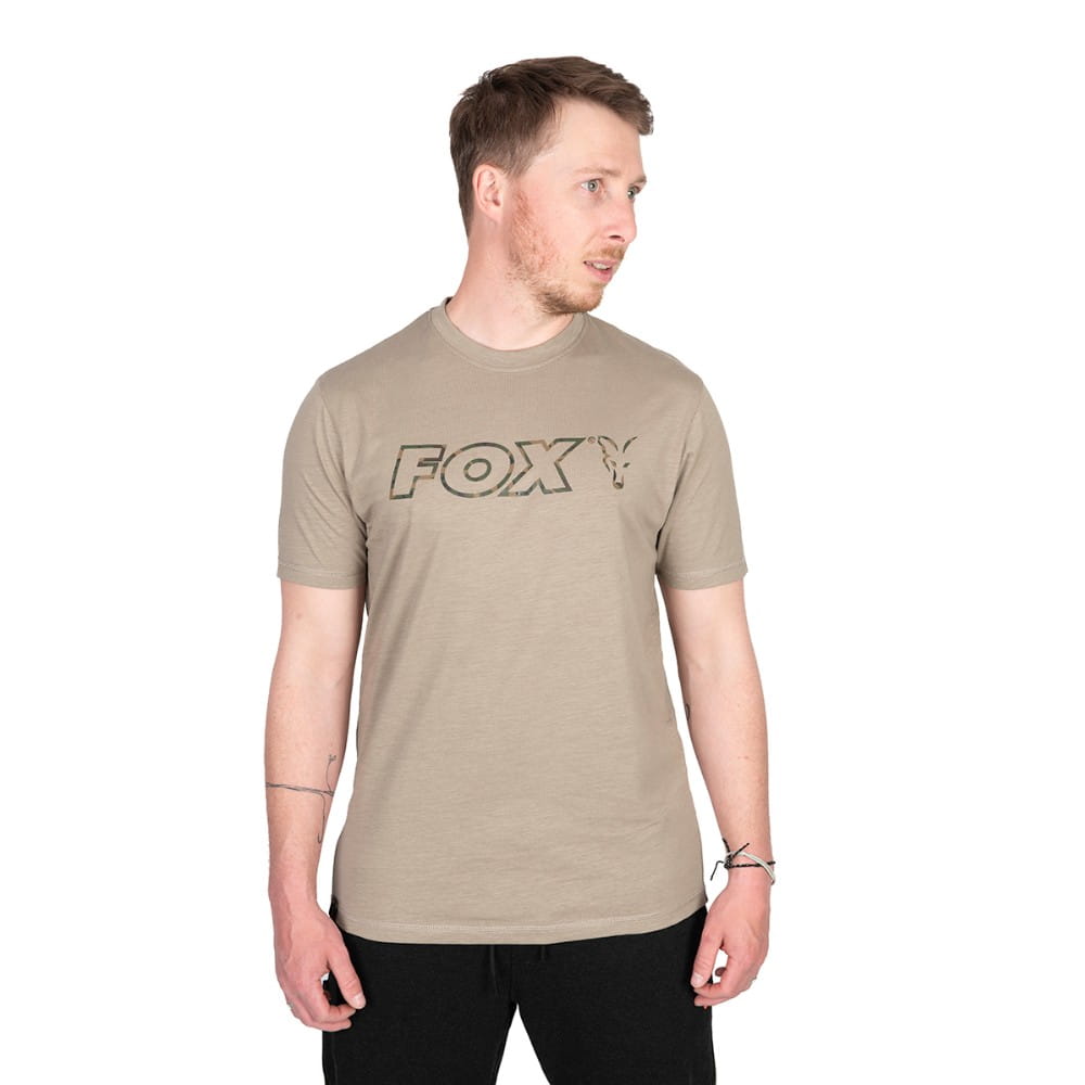 Fox Ltd LW Khaki Marl T-Shirt XL