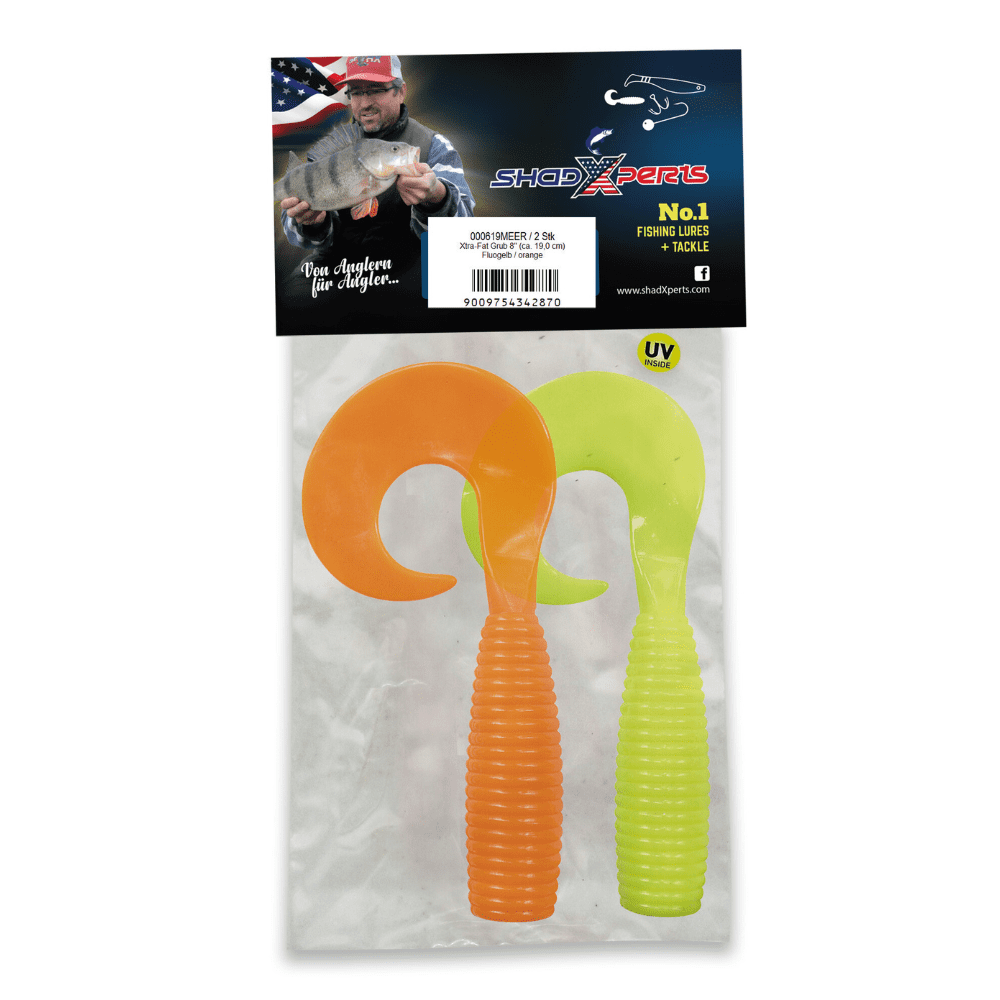 Angeln Spiralreife, Gummi-Lure, Köder, S Diverse Farben, UV-Inside