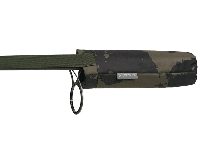 Solar Worldwide Adjustable Tip N Tails Rutenschutz, Teleskopstange, Verschluss, Camouflage, Gurtband, O-Ringe