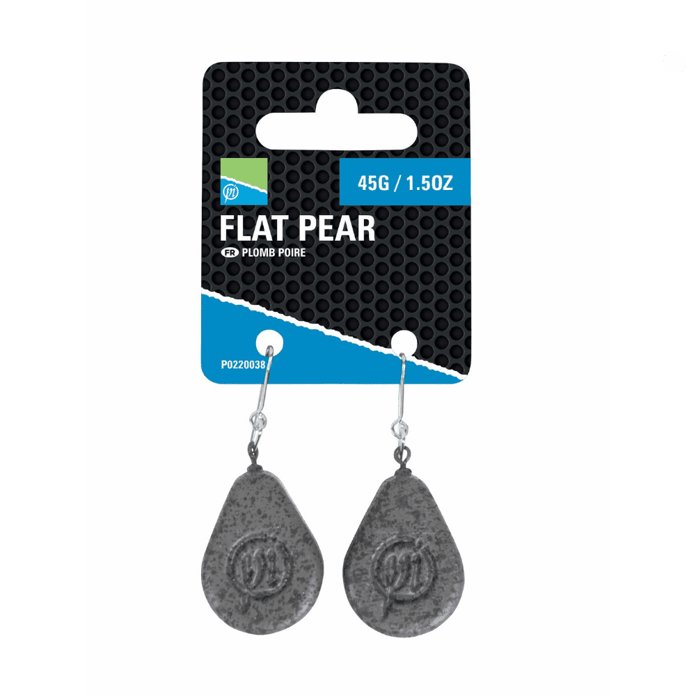 Preston Flat Pear Lead 20g 2 pieces