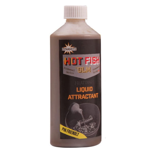 DY1016_DynamiteBaitsHotFishundGLMLiquidAttracant500ml Dynamite Baits Hot Fish & GLM Liquid Attractant 500ml