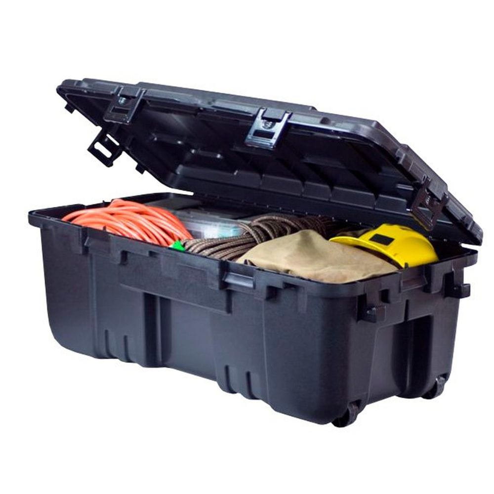 Plano Hinged Sportman's Trunk Transportbox Schwarz Kiste
