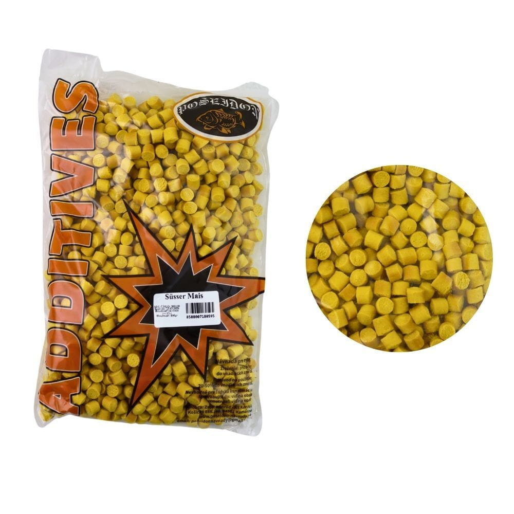 Poseidon Carp Pellets Sweet Kukurydza 10 mm 800g Poseidon Carp Pellets Sweet Kukurydza 10 mm 800g