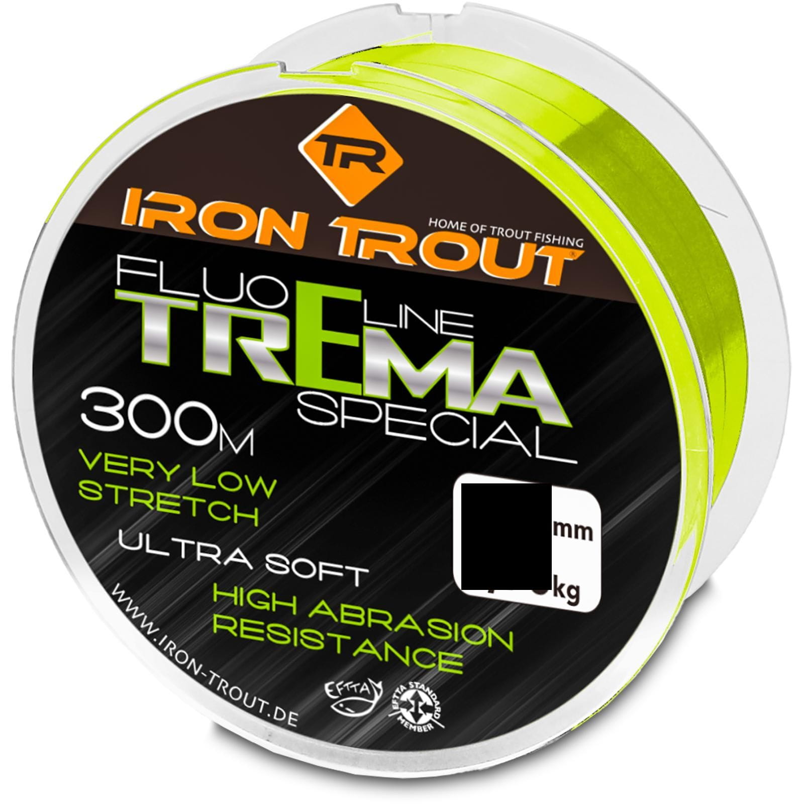Saenger Iron Trout Mono Line NG Grey Transparent 0.20mm 3.20kg