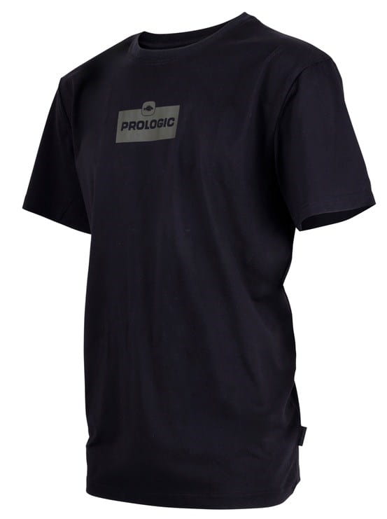 Prologic Signature Logo T-Shirt Black L, T-Shirt, Kurzarm, Schwarz, Rundhals, Logo-Print