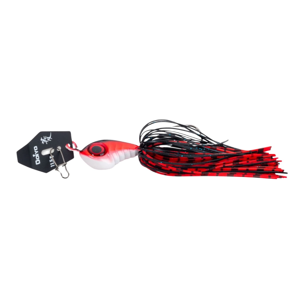 Doiyo S'zuki Chatterbait 8,5g nero rosso Fischköder