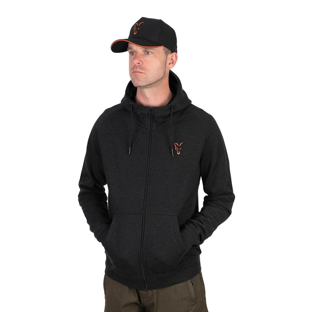 Fox-Collection-LW-Hoody-Schwarz-Orange-2