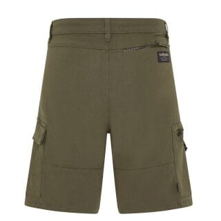 Hose, Shorts, Cargo, Kunststoff, Olive