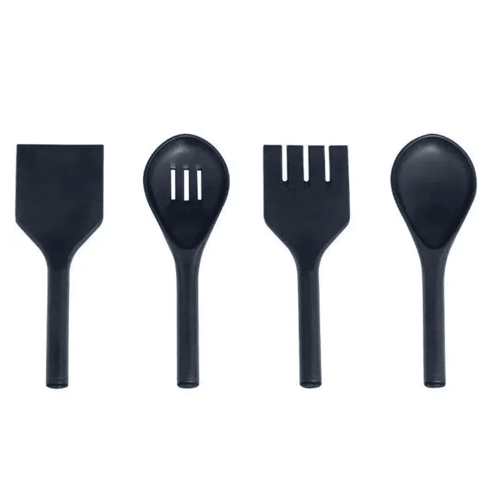 3 PC Acciaio Inox Appoggia Cucchiaio Calore Resistente Cucina Utensile  Spatola