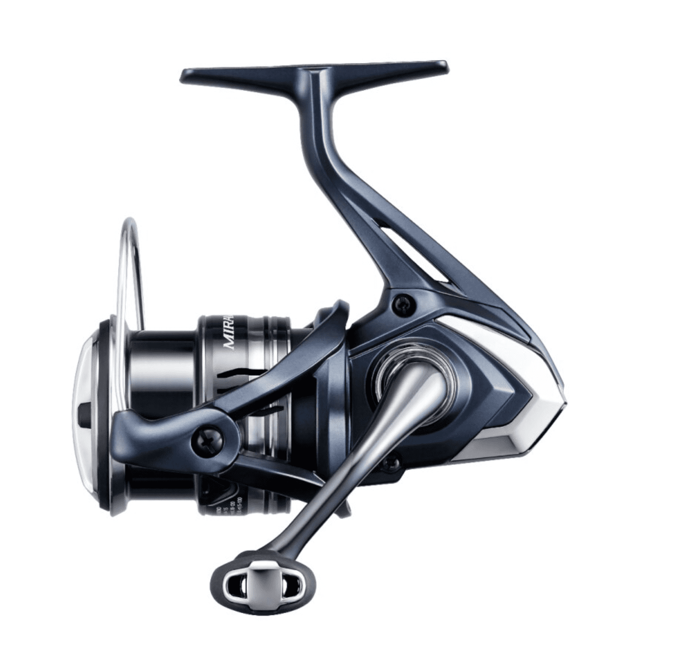 Angelrute?, Angelfischrolle, Spinning-Rolle, blau, Metallisch