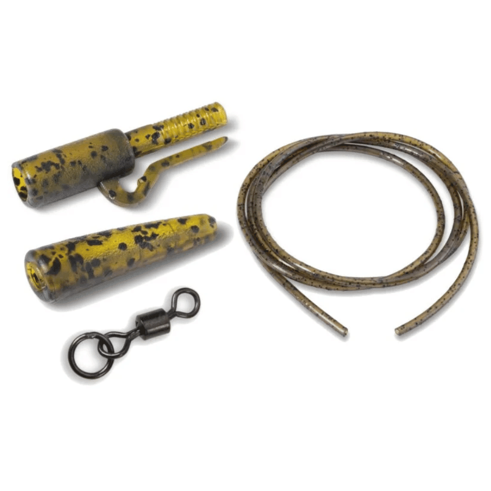 Anaconda Jungle Saftey Lead Clip 360° Flex Ring Swivel Kit Verde 5 Pezzi