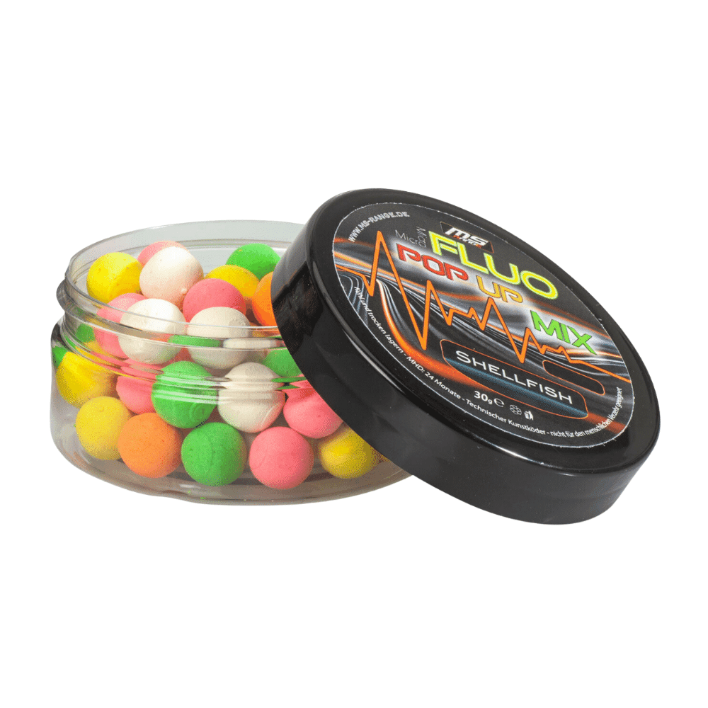 MS-R Micro Fluo Pop Up Mix Shellfish