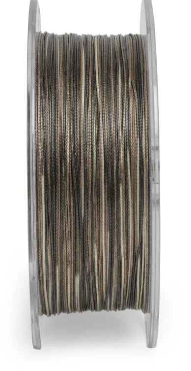 Black Cat Camo-Cat Line 0,65mm 80kg 400m – Bild 2, Schmuckdraht, Spule, geflochten, messingfarben, Mehrfarbig