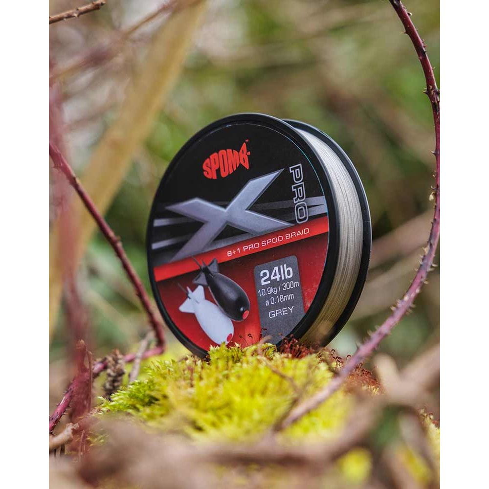 Fox Spomb X Pro Braid 0,18 mm 10,9 kg 300m Grey Fox Spomb X Pro Braid 0,18 mm 10,9 kg 300m Grey