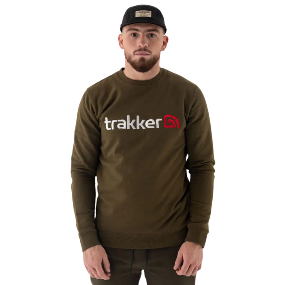 Trakker CR Logo Pulóver XX-Nagyméret Langarm, Strickwaren, Pullover, Sweatshirt, Kapuzenpulli
