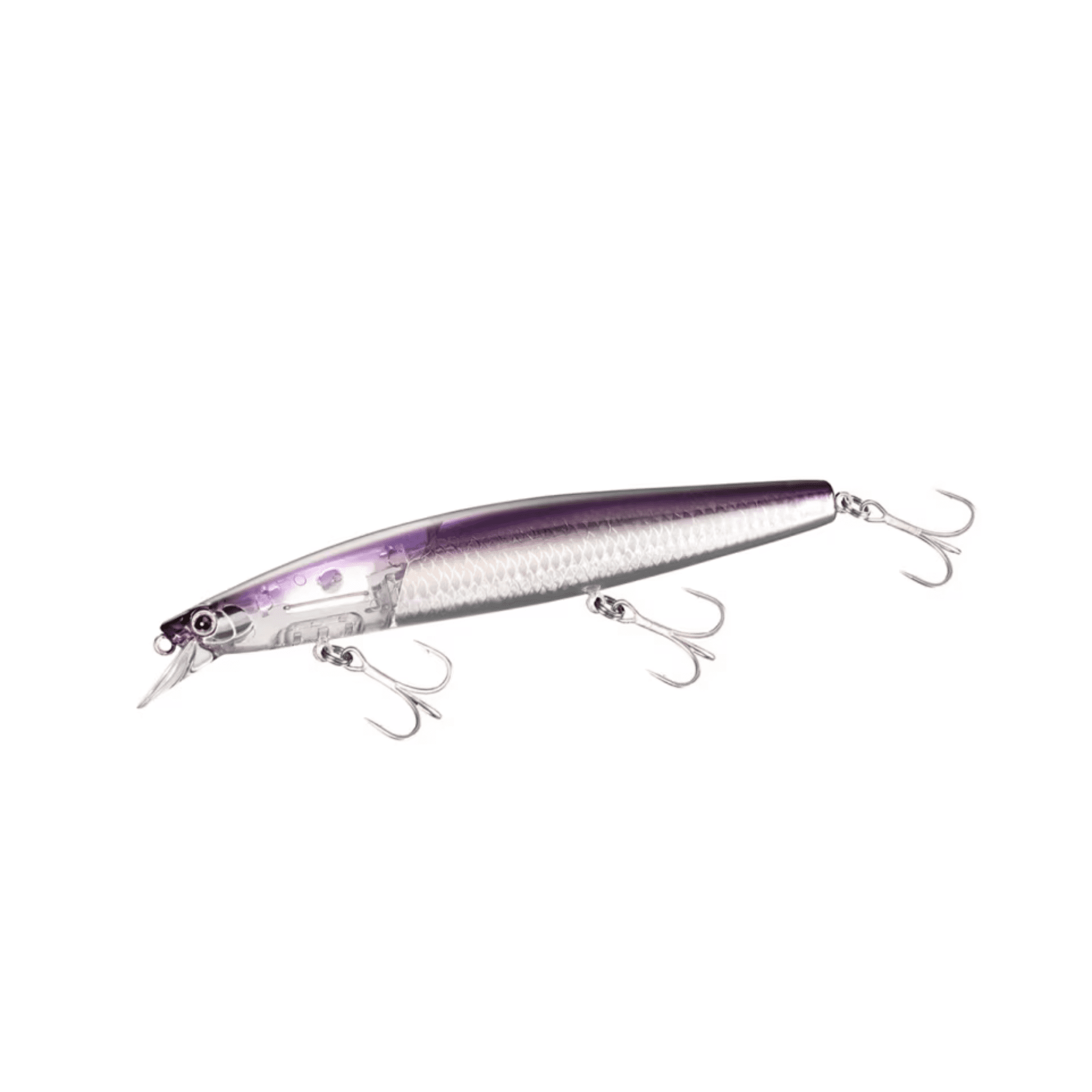 Shimano Exsence Silent Assassin Flash Boost 129mm Purple Is, Angelköder, Jig, Köder, Lure, Größe midi