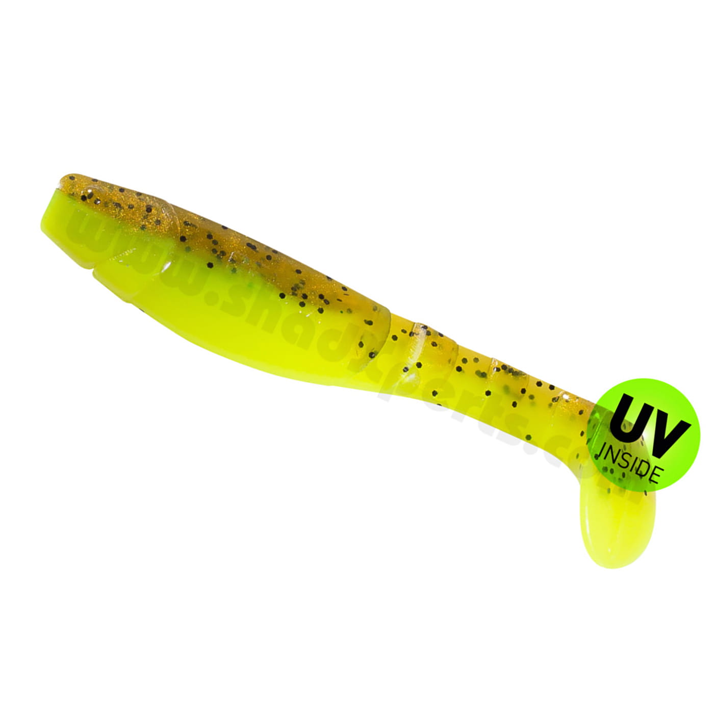 Kopyto Classic – chartreuse-Glitter / motoroil-Glitter