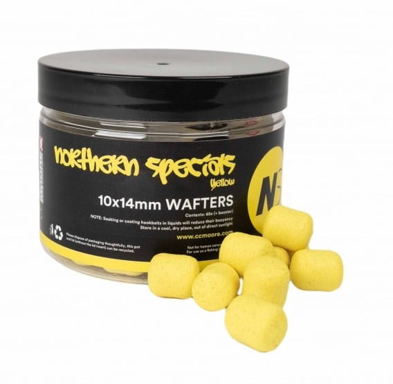 CC Moore NS1 Dumbell Wafters Yellow 10x14 mm