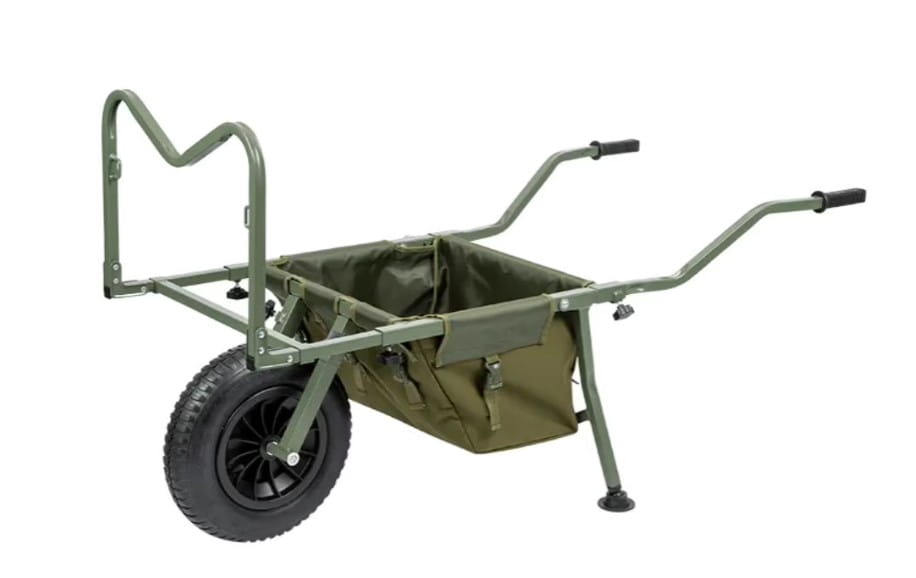 Trakker X-Trail T1 Barrow horgászfelszerelés Transport, Fahrzeug, Schubkarre, Rad, Rasenmäher