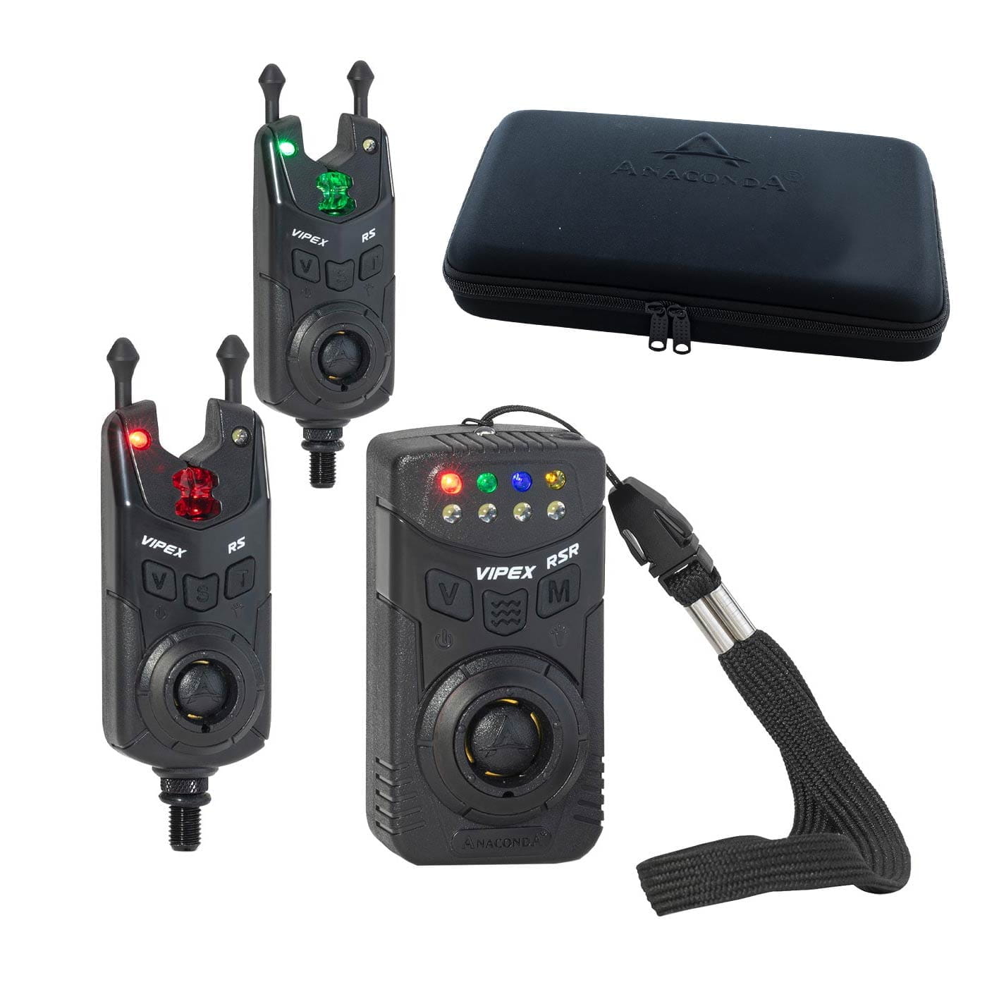 vipex-rs-set-2-1-red-green_case Vipes RS 2+1 Bissanzeiger Set - Main