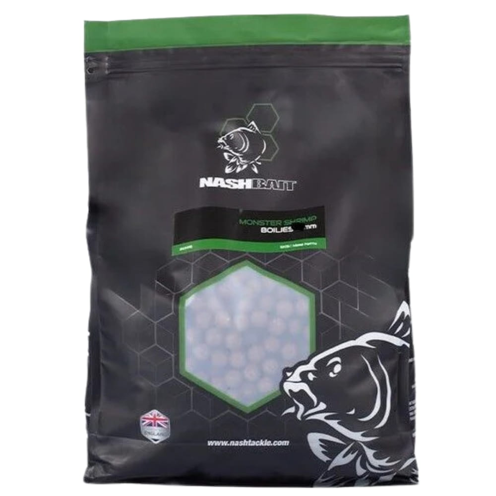Nash Monster Shrimp Boilies 24 mm 5 kg Tasche