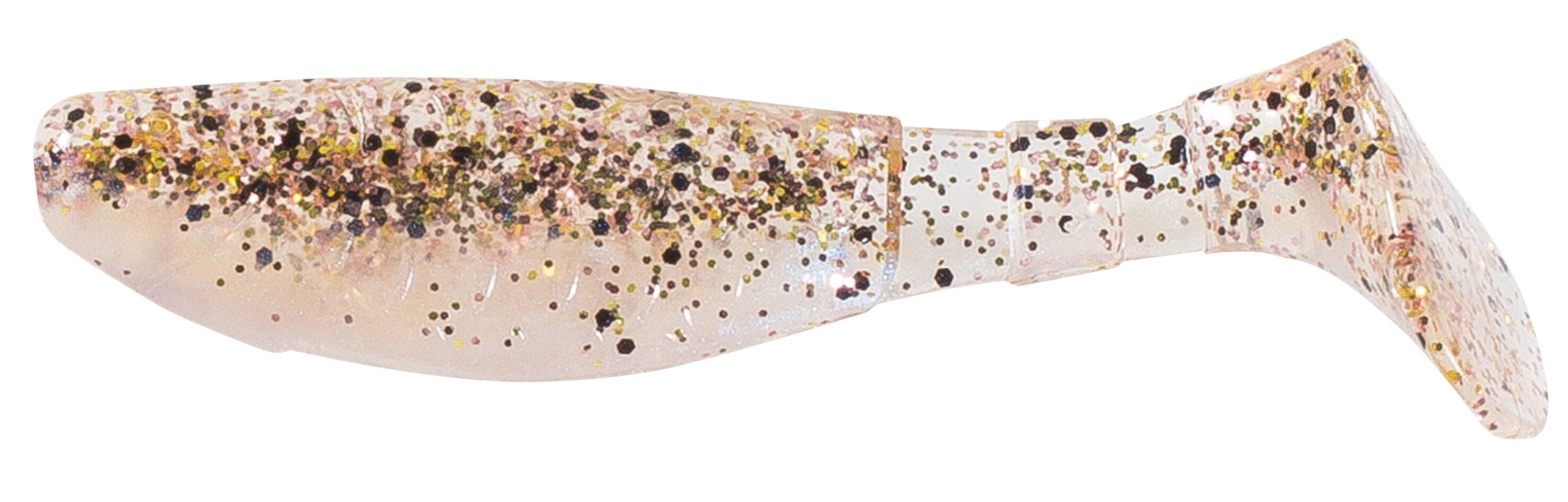 SX Relax Kopyto Classic 8cm (3") Blauperl / Klar Kupfer / Schwarz Glitter 10 Stück, flexible lure, soft plastic, glitter, perlmuttrosa, Schwimmköder