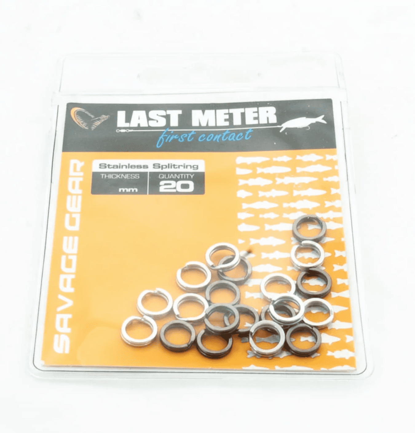 Stainless Steel Ring, Split Ring, Angeln Gear, Kleiner Ring, Packung 20