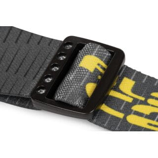 Black Cat LI600 Headtorch – Bild 4, webbing, Gurt, Klickverschluss, Tarnmuster, gelbes Muster