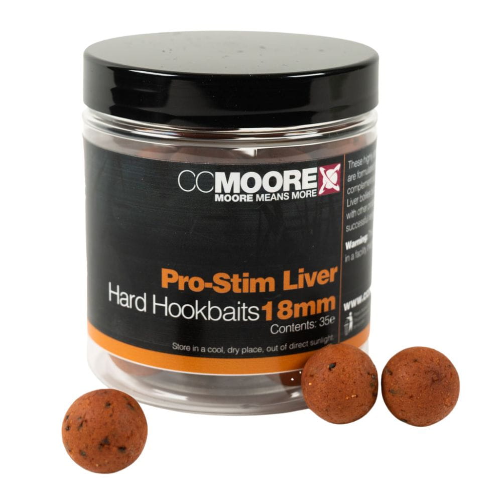 CC Moore Pro-Stim Liver Hard Hookbaits 18 mm