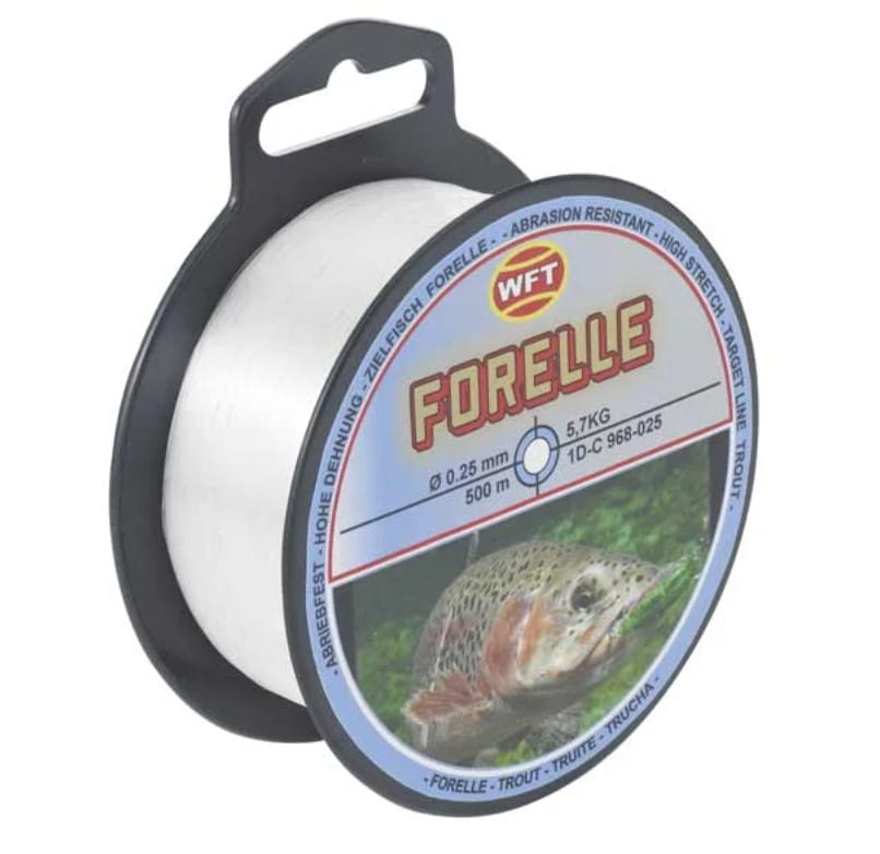 WFT Línea de pesca objetivo Trucha 0,25mm 5,7kg 500m