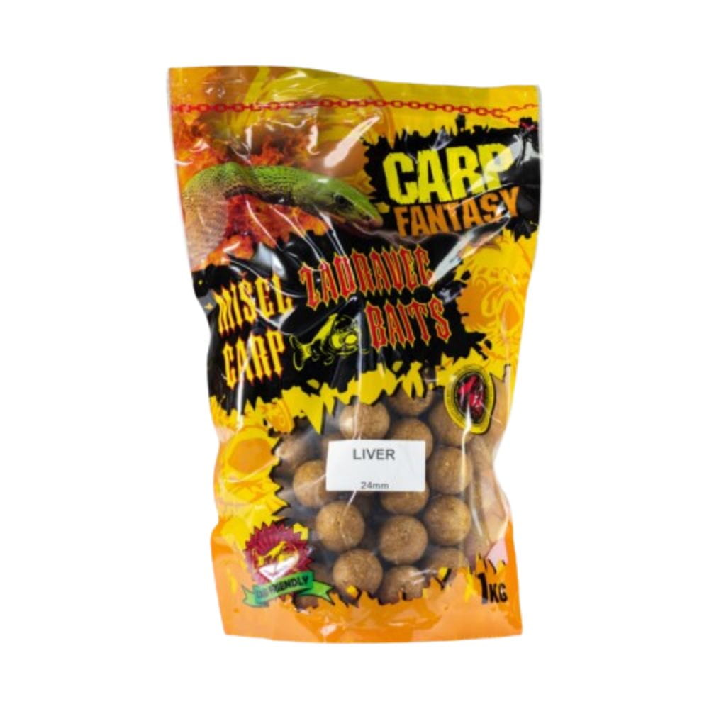 Zadravec Baits Carp Fantasy Boilies Liver 24 mm 1 kg Zadravec Baits Carp Fantasy Boilies Liver 24 mm 1 kg