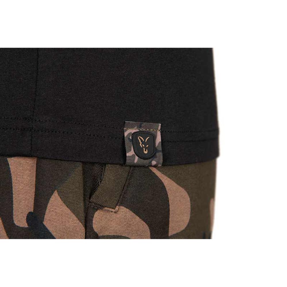 Fox Logo T-Shirt Black/Camo X-Large Fox Logo T-Shirt Black/Camo X-Large