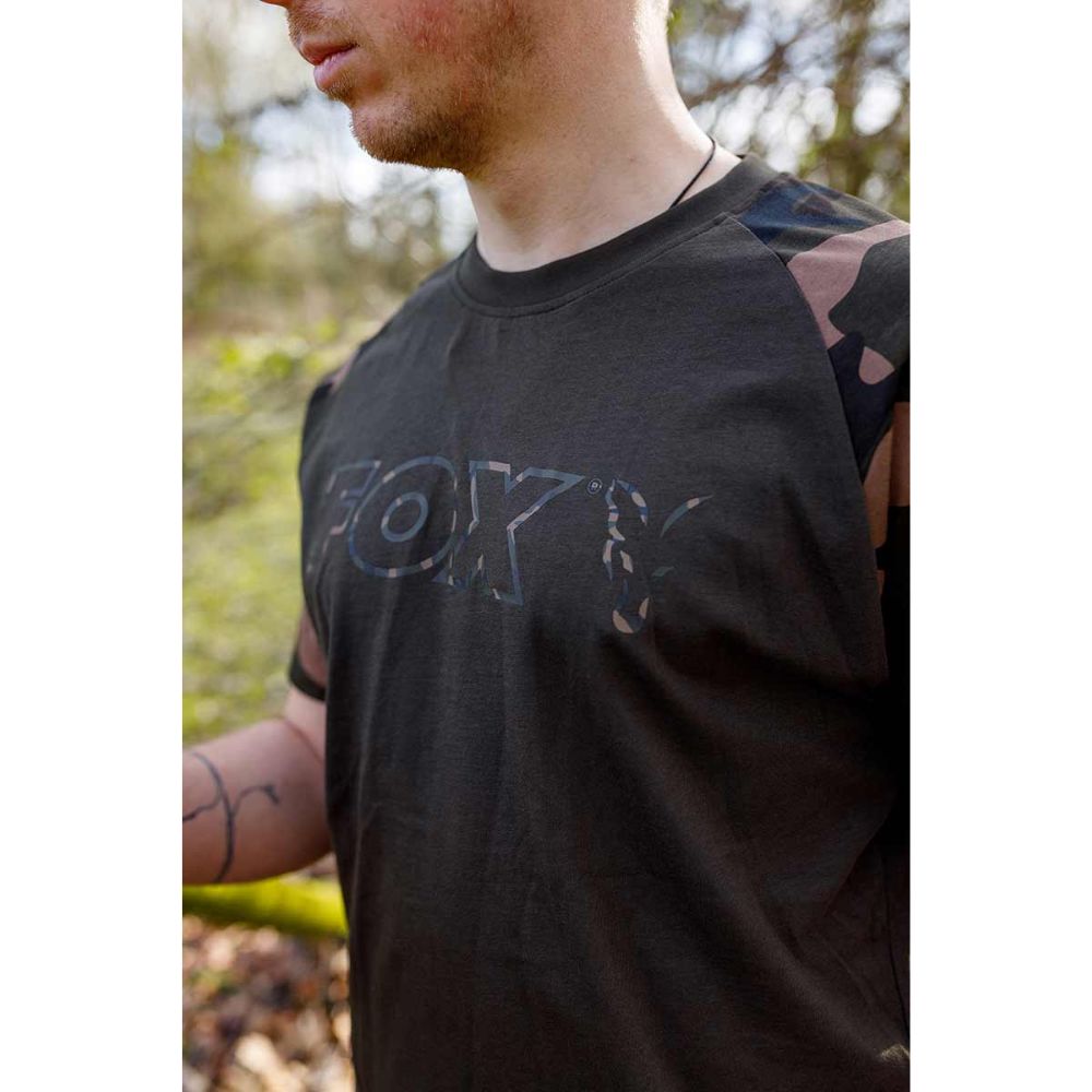 Fox Camiseta Outline Camo/Khaki Medium Fox Camiseta Outline Camo/Khaki Medium