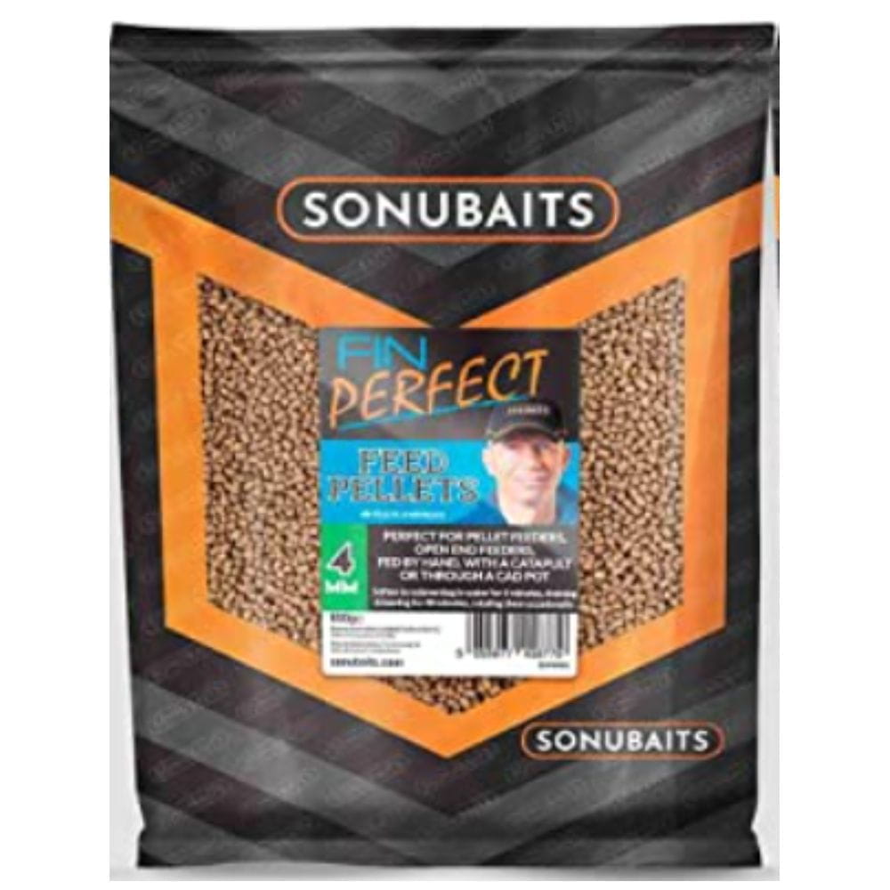 Sonubait-Fin-Perfect-Feed-Pellets-4mm-1 Sonubait Fin Perfect Feed Granulés 4mm 650g