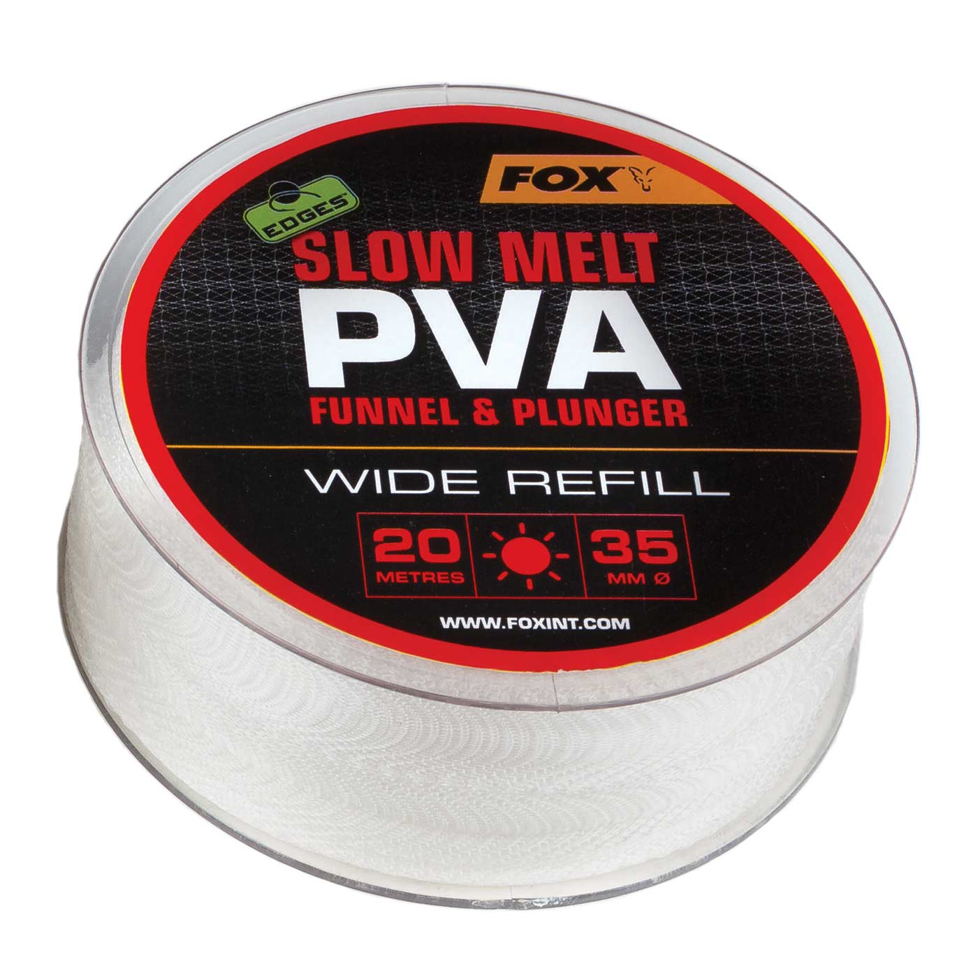 cpv078_edges_slow_melt_pva_wide_refill_35mm_20m Fox Edges Slow Melt PVA Wide Refill 35mm
