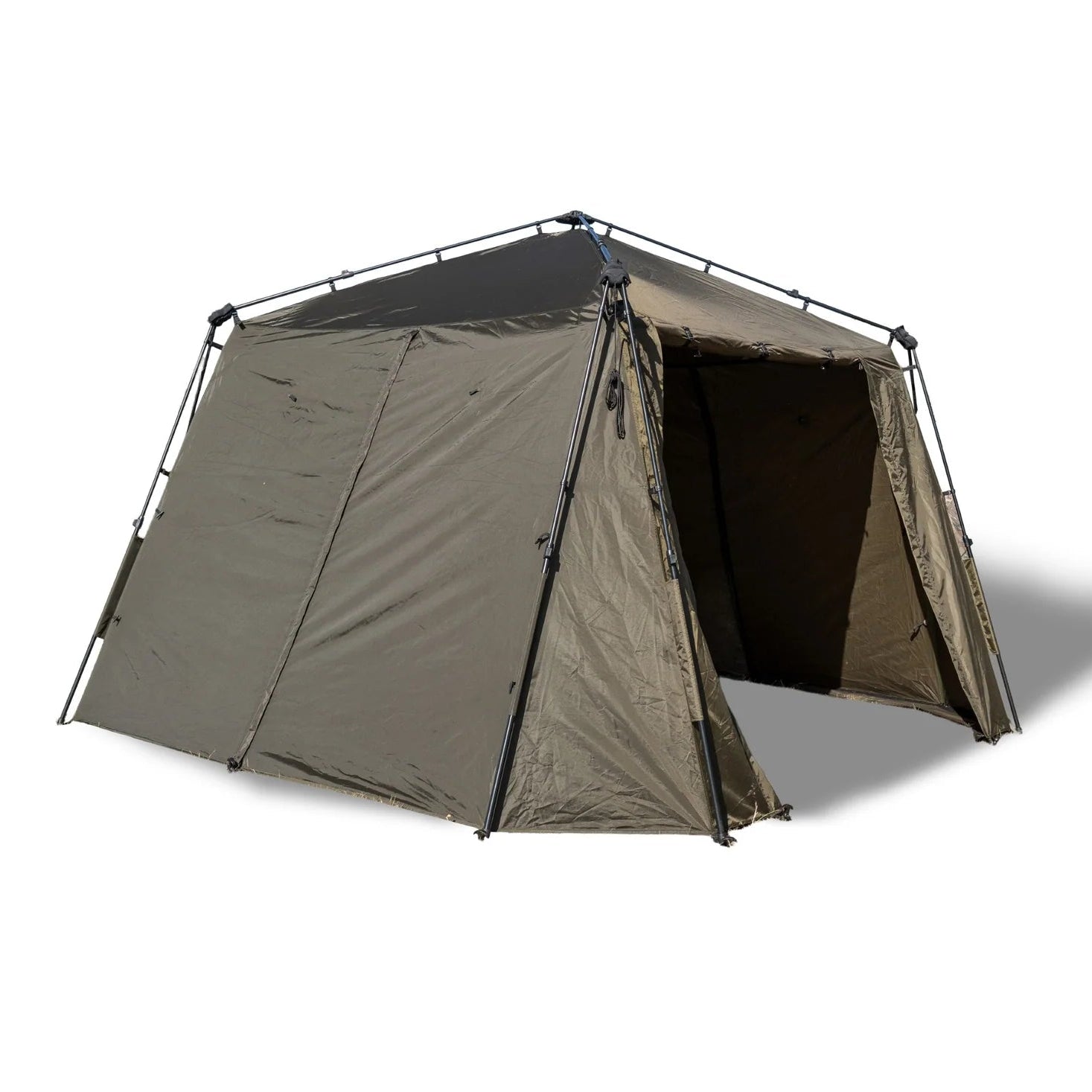 Zelt, Pavillon, Tarnzelt, Stahlrahmen, Beige