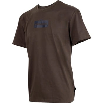 Prologic Signature Logo T-Shirt Green XL, T-Shirt, Kurzarm, Braun, Rundhals, Baumwolle