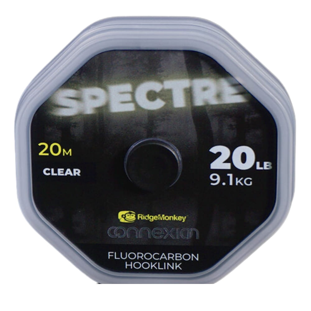 Ridge Monkey Spectre Fluorocarbon Hooklink 9,1 kg (20lbs) 20m