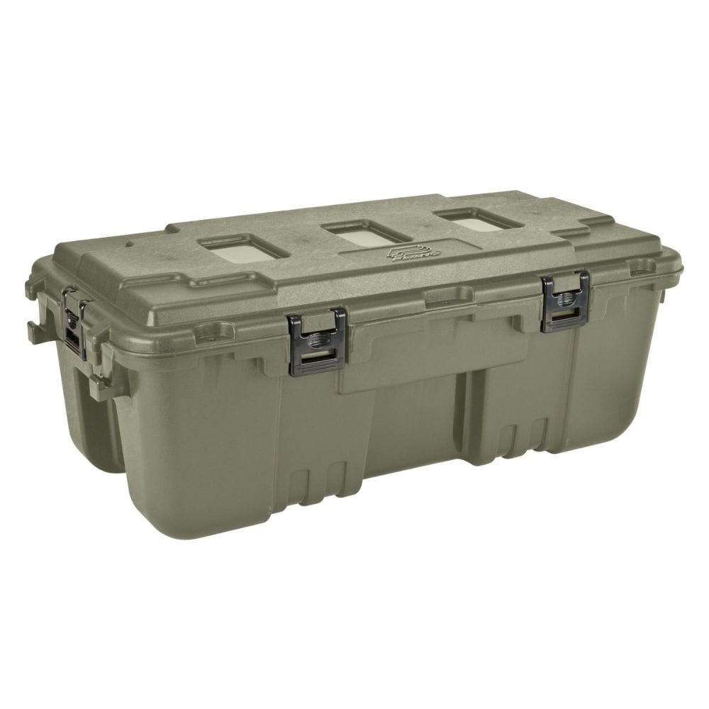 Plano Hinged Sportman's Trunk Transportbox Grün