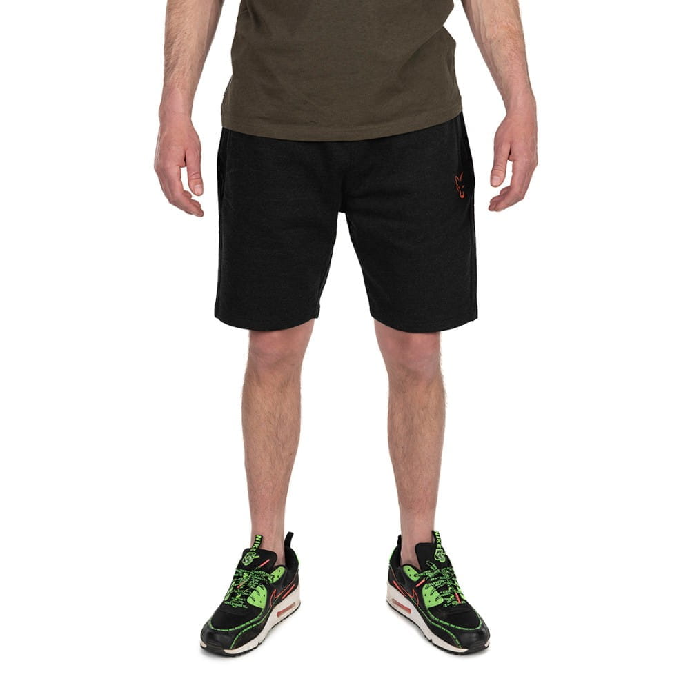 Fox-Collection-LW-Jogger-Short-Black-Orange Pantaloncini da jogging Fox Collection LW neri e arancioni XXL